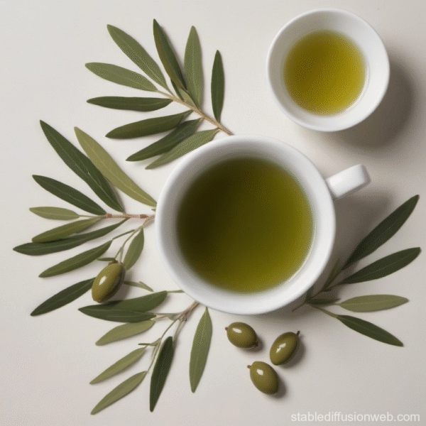 Olive Leaf Tea (زیتون)